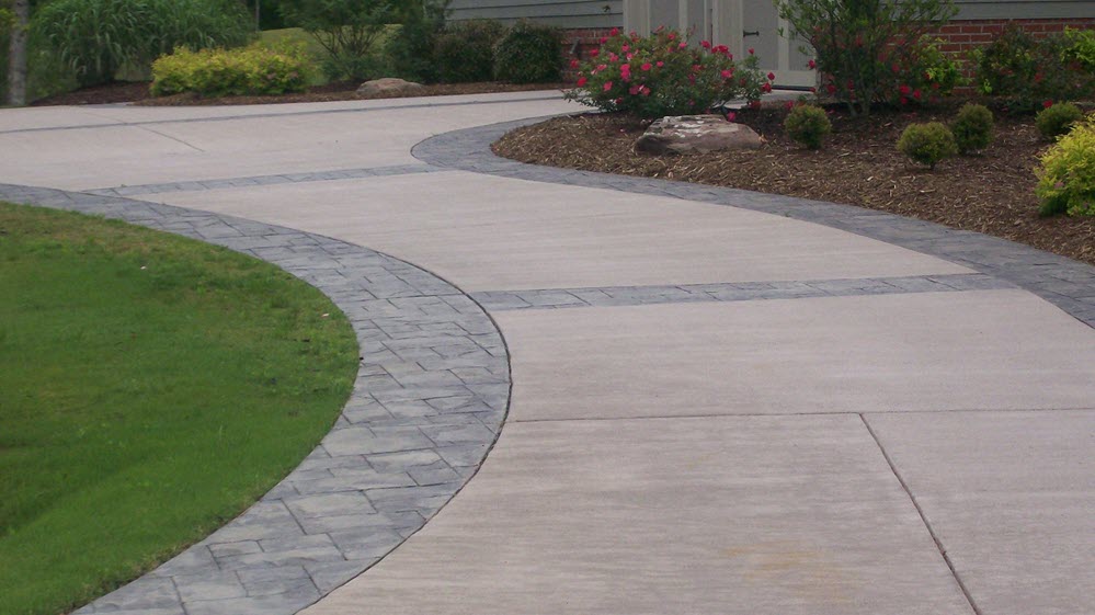 Stamped Concrete Circle Rochester Hills